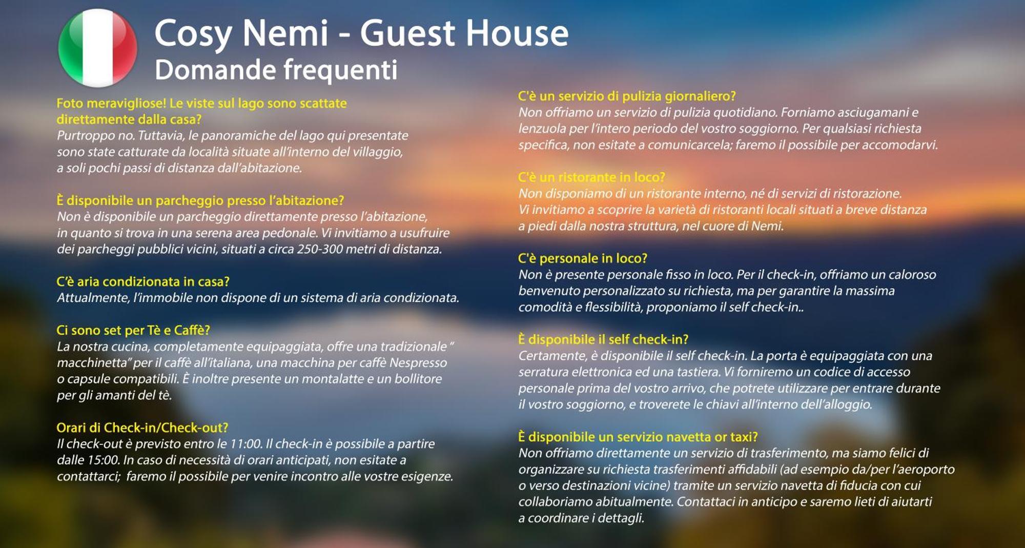 Cosy Nemi - Guest House المظهر الخارجي الصورة